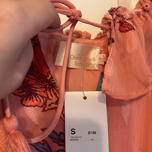 Blush pink flowy dress - Picture 3 of 4